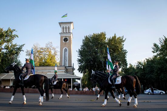 Uzbekistan Horse Parade