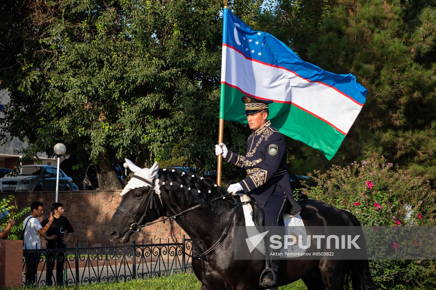 Uzbekistan Horse Parade