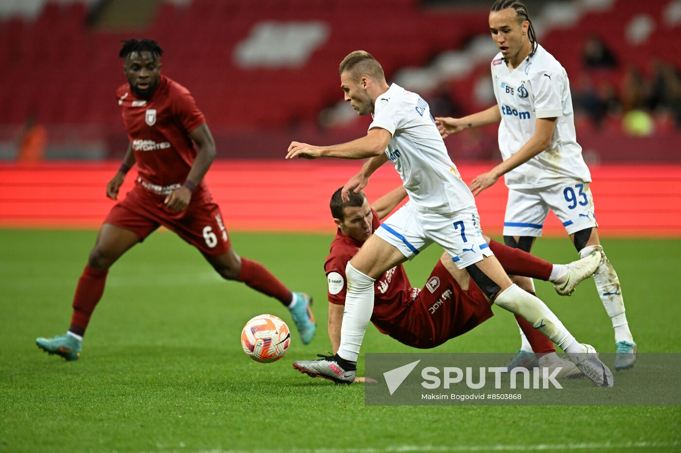 Russia Soccer Premier-League Rubin - Dynamo