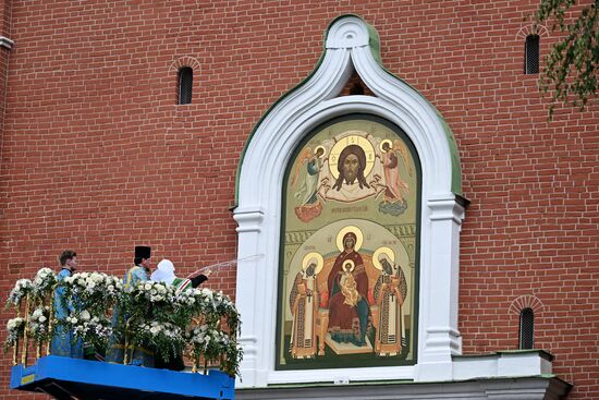 Russia Religion Kremlin Tower Icons