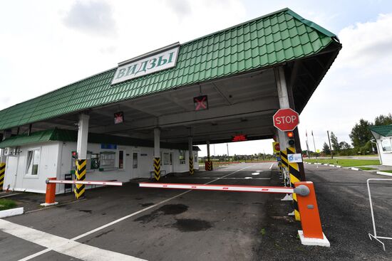 Belarus Lithuania Border Checkpoint