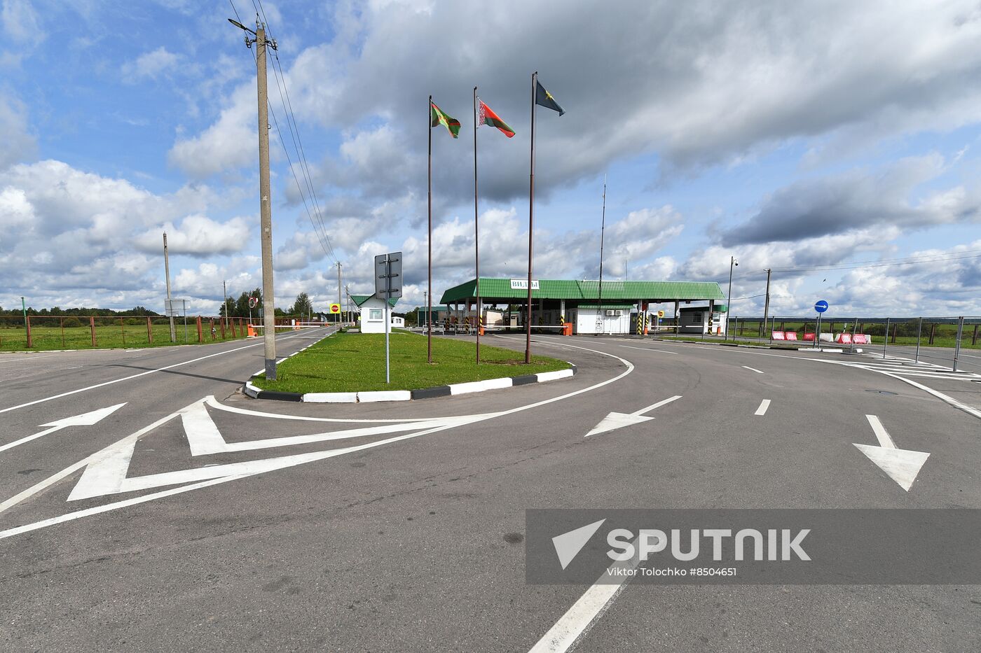 Belarus Lithuania Border Checkpoint