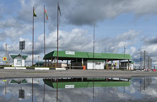 Belarus Lithuania Border Checkpoint