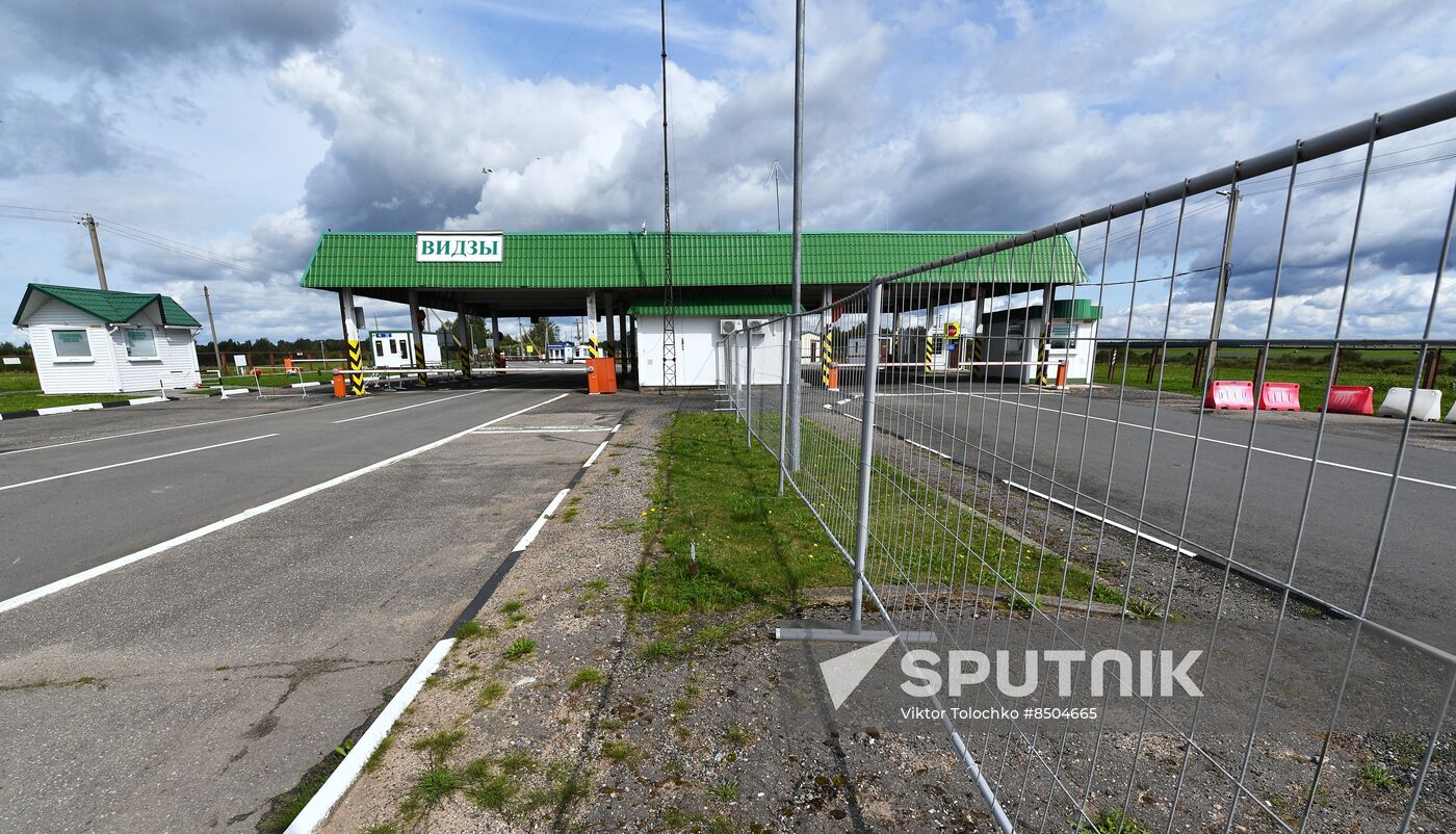 Belarus Lithuania Border Checkpoint