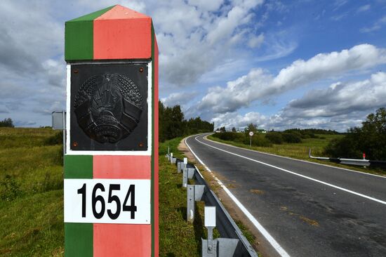 Belarus Lithuania Border Checkpoint