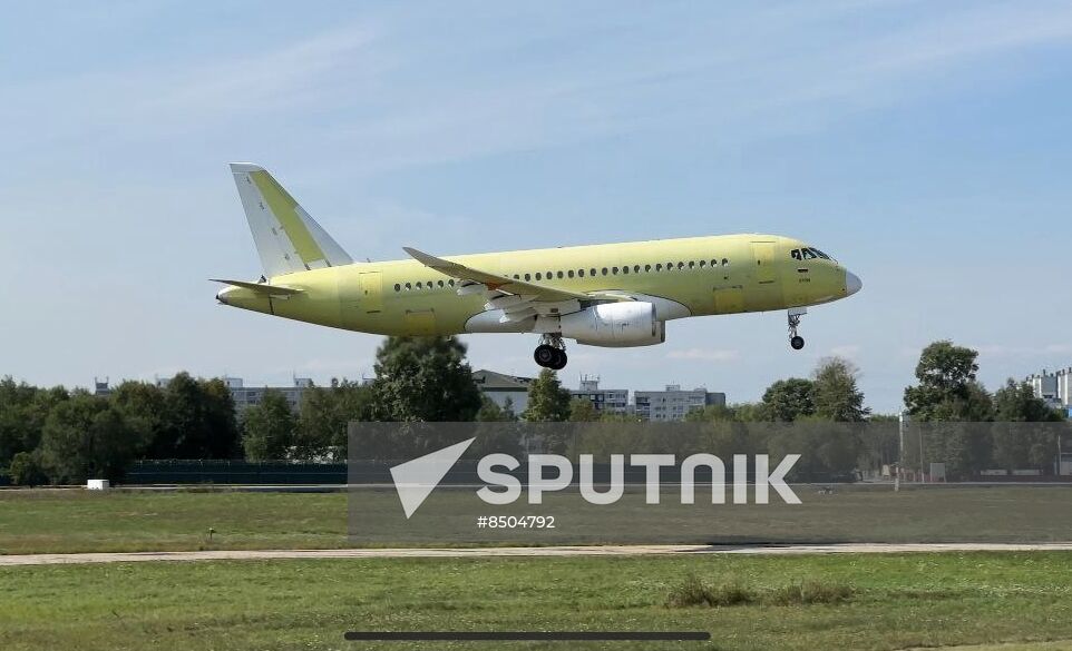 Russia New SSJ Passenger Jet Tests