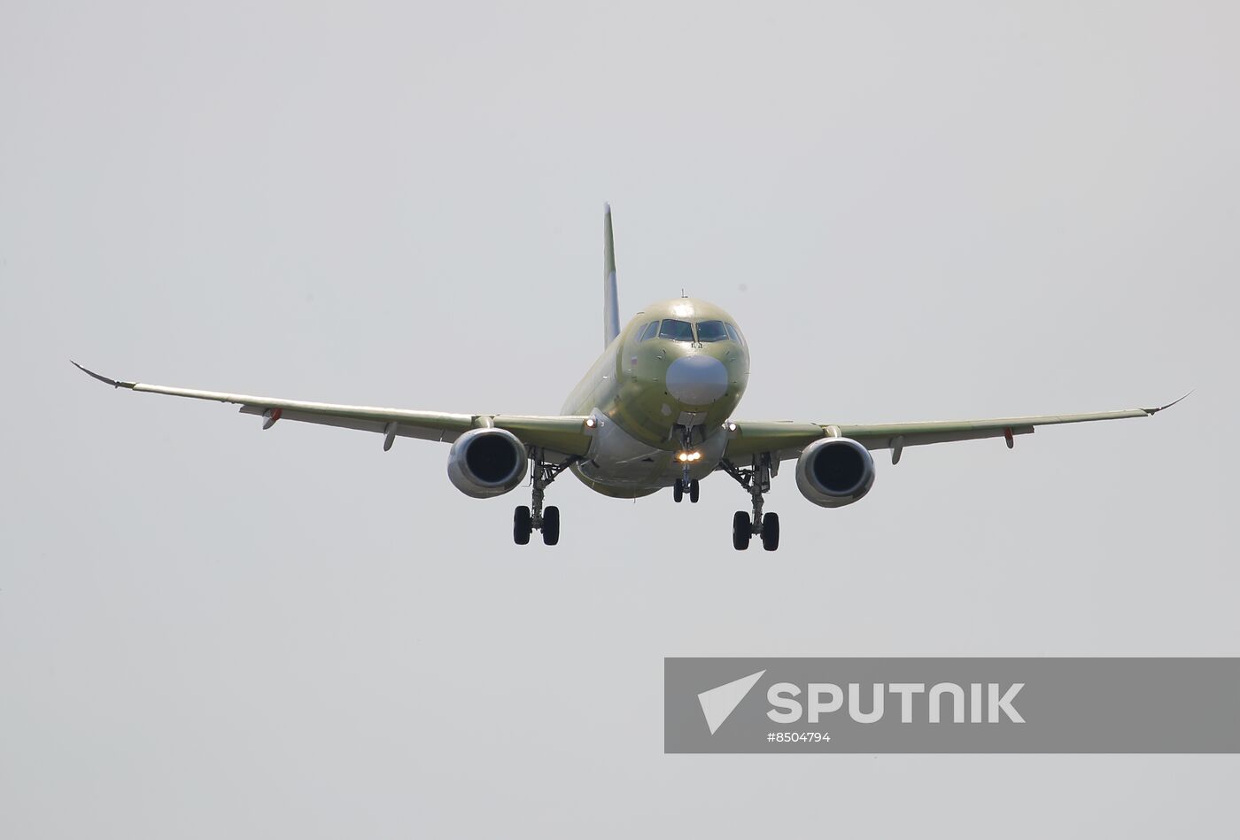 Russia New SSJ Passenger Jet Tests