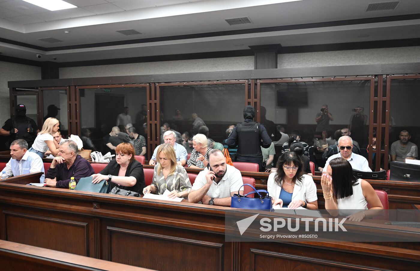 Russia Ukraine Aidar Battalion Fighters Trial