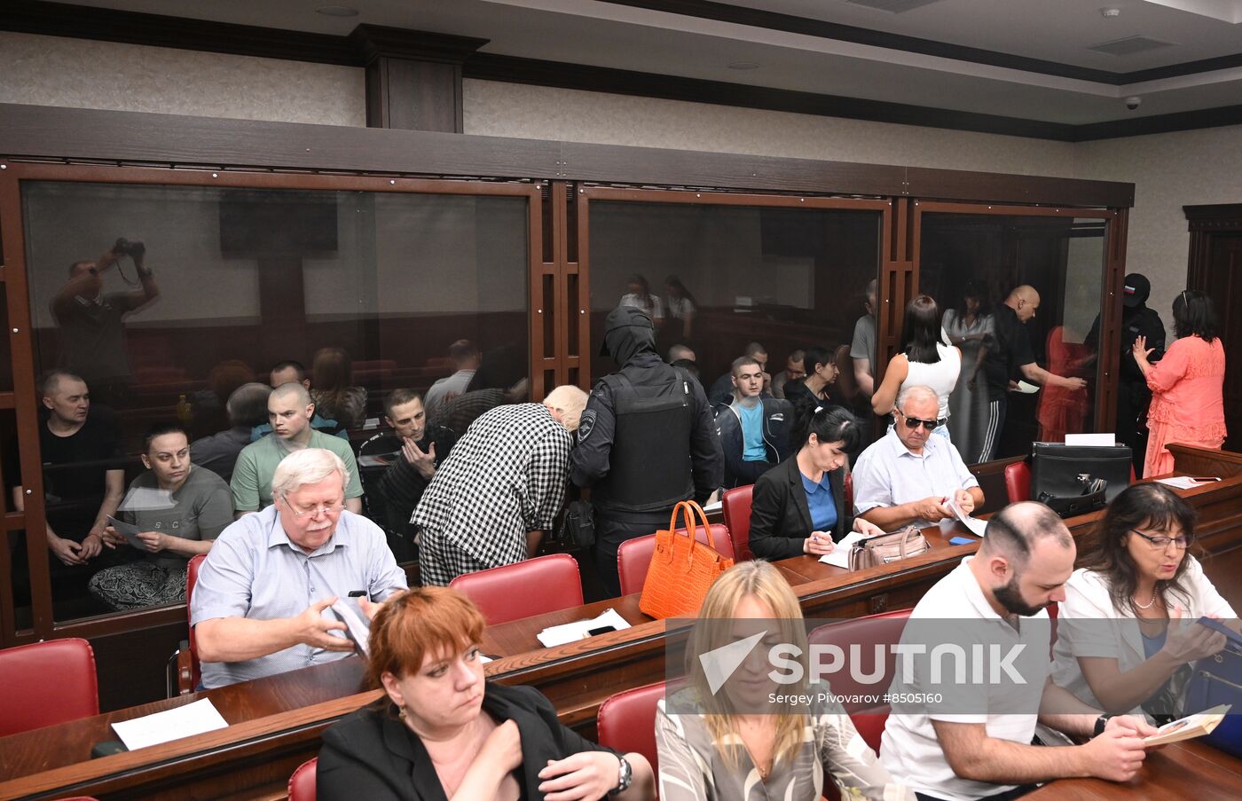 Russia Ukraine Aidar Battalion Fighters Trial