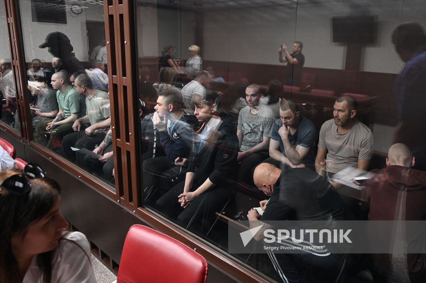 Russia Ukraine Aidar Battalion Fighters Trial