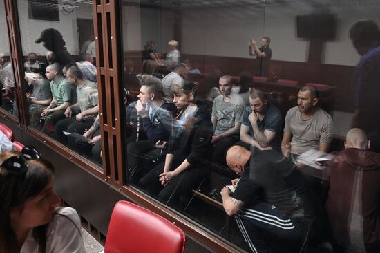 Russia Ukraine Aidar Battalion Fighters Trial