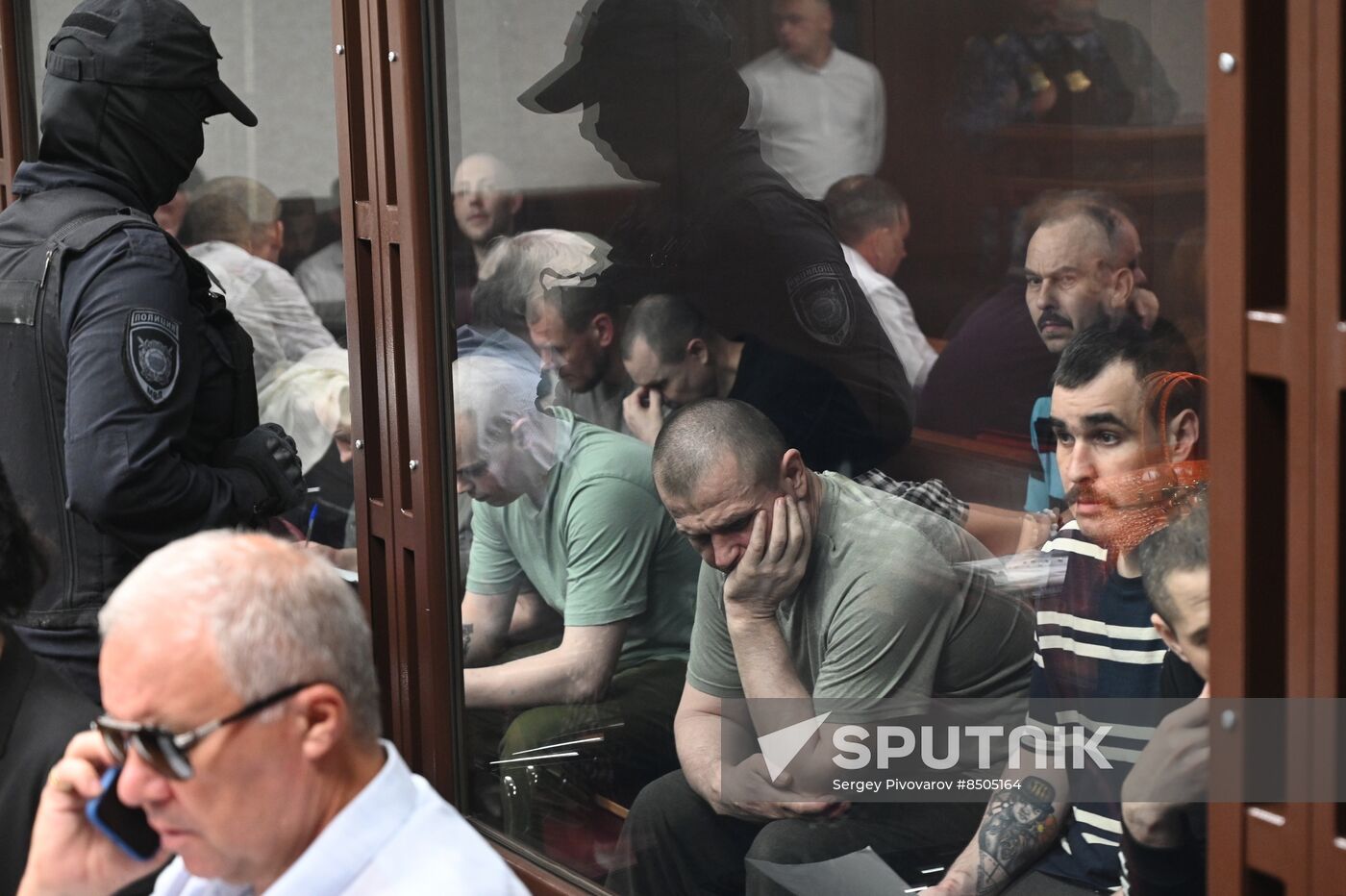 Russia Ukraine Aidar Battalion Fighters Trial