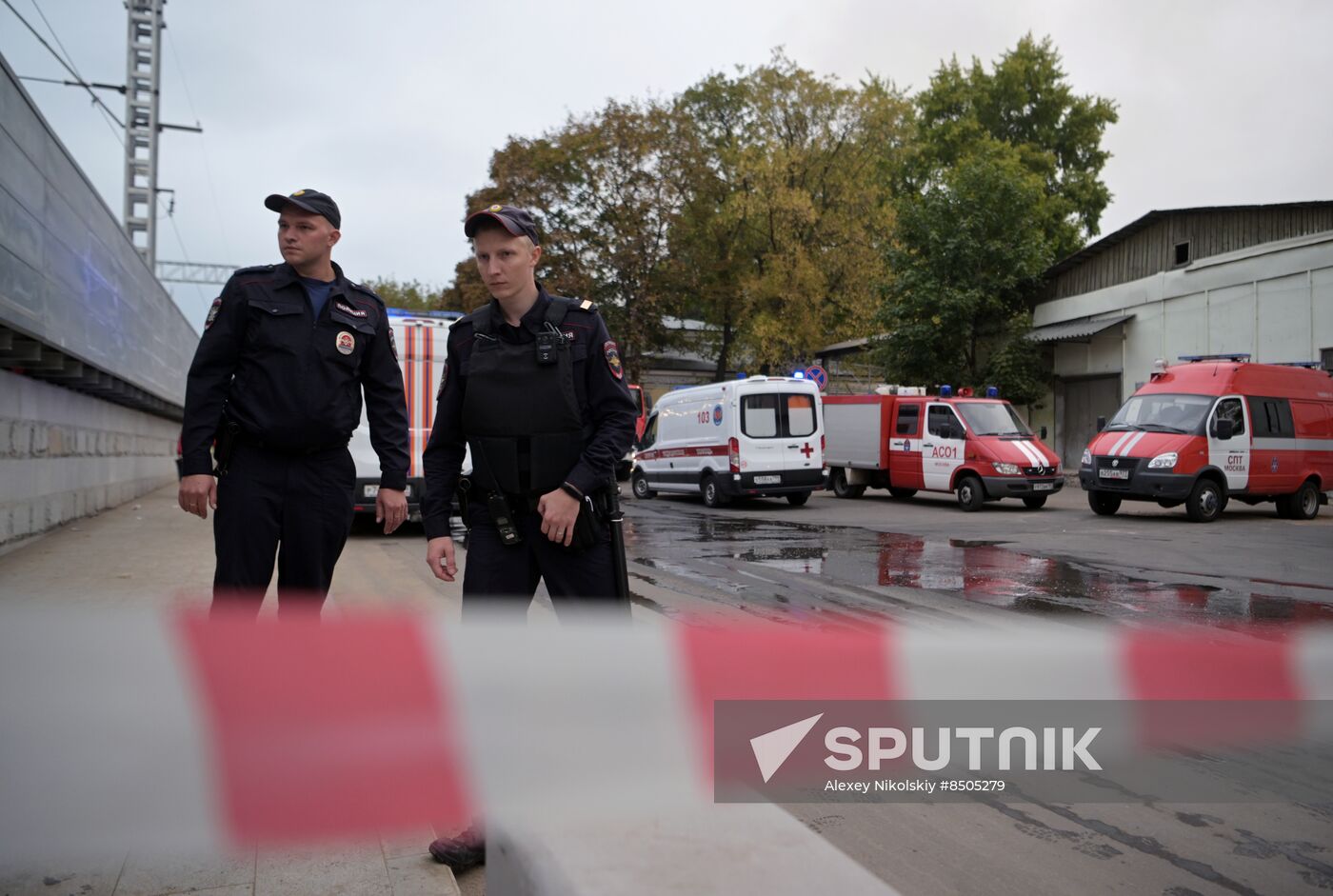 Russia Storage Facility Fire