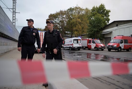 Russia Storage Facility Fire