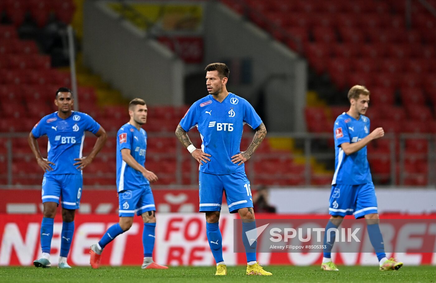 Russia Soccer Cup Spartak - Dynamo