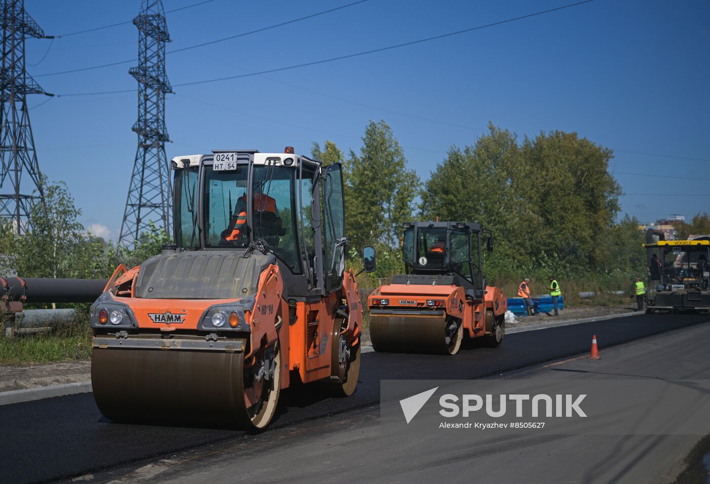 Russia Road Repair
