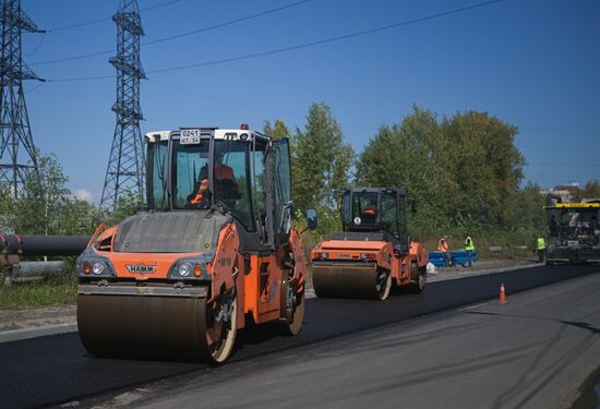 Russia Road Repair