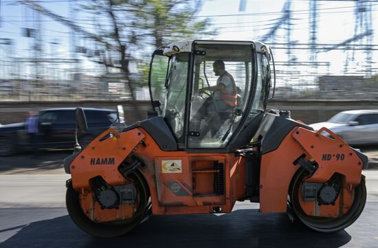 Russia Road Repair