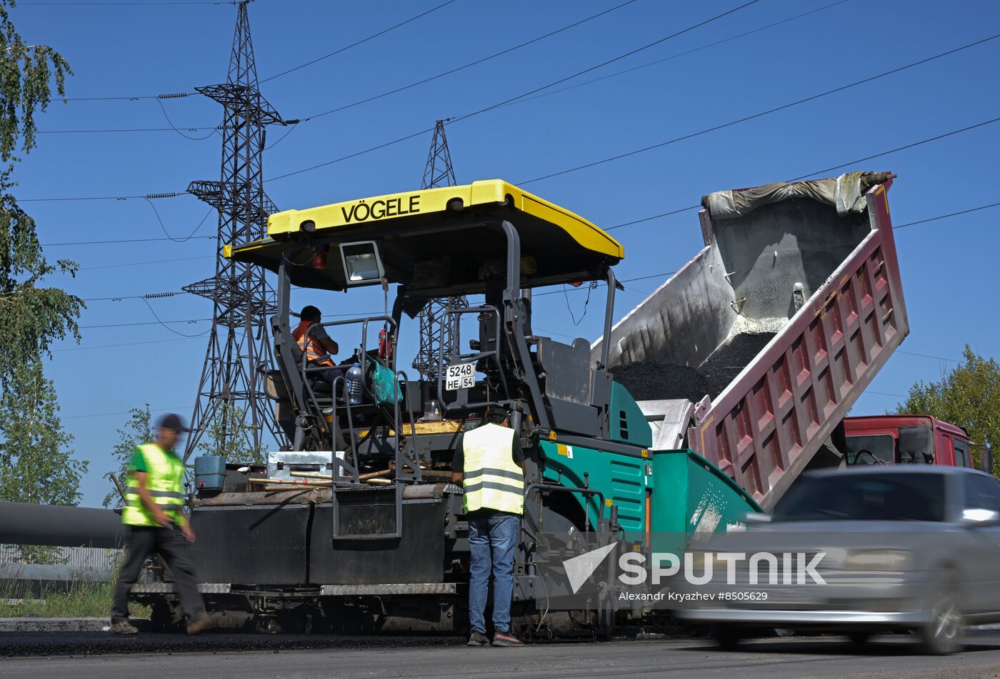 Russia Road Repair