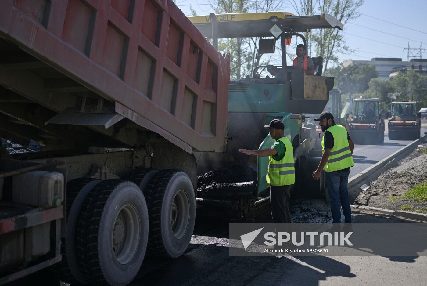 Russia Road Repair