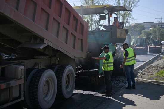 Russia Road Repair