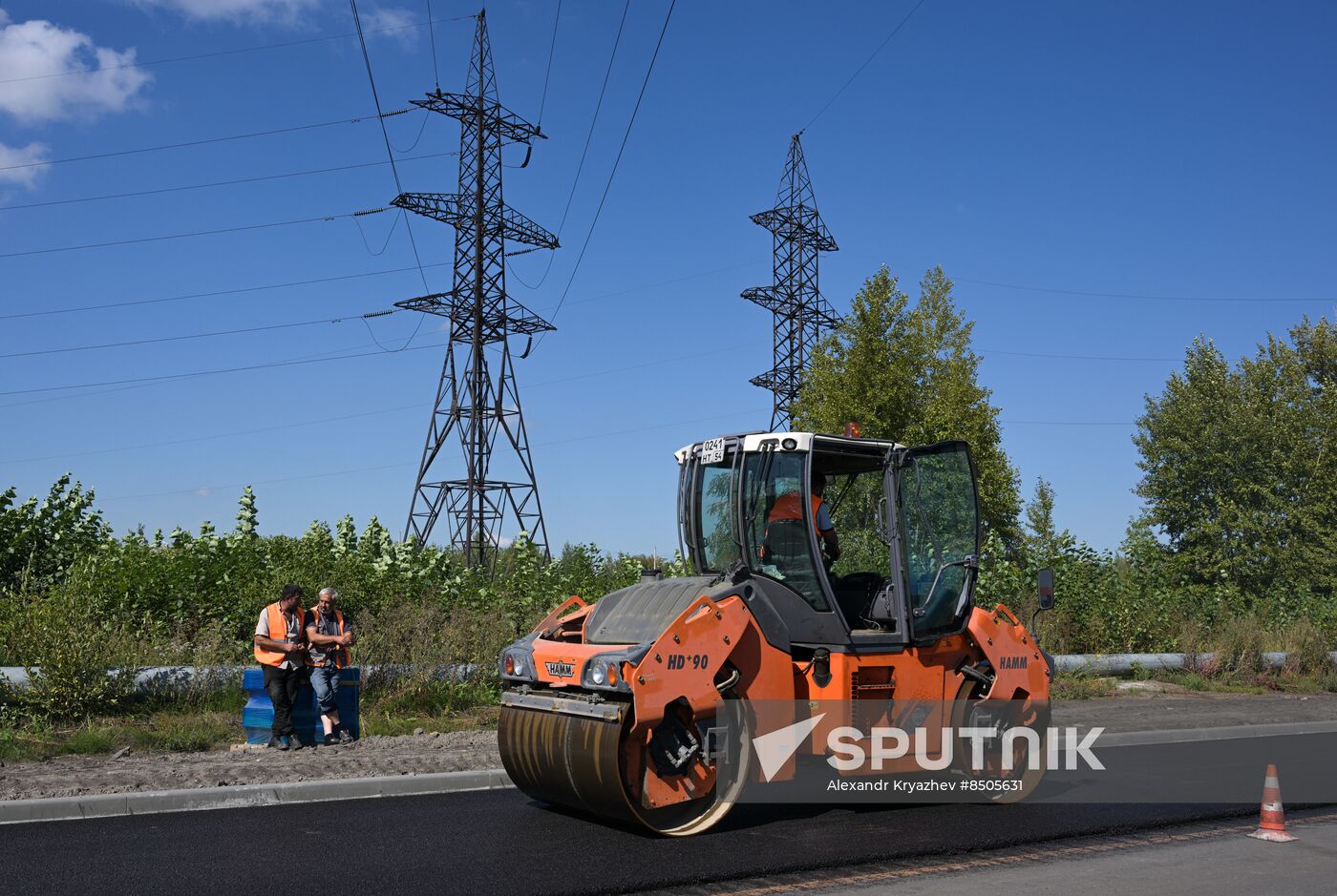 Russia Road Repair