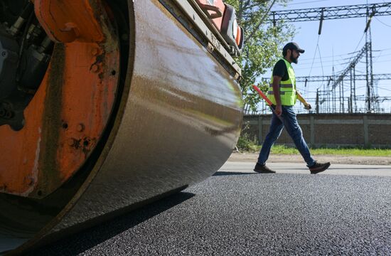 Russia Road Repair