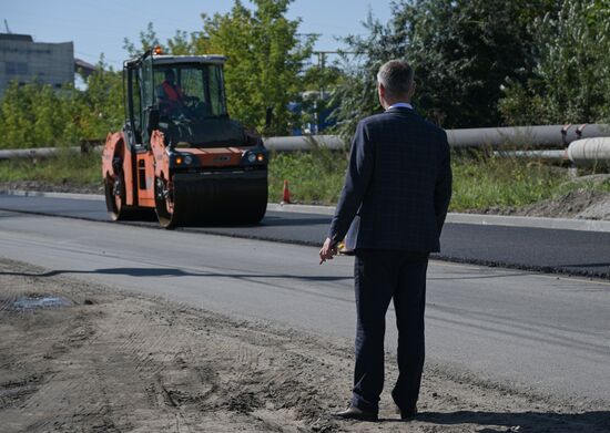 Russia Road Repair