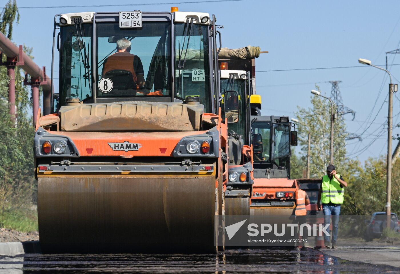 Russia Road Repair