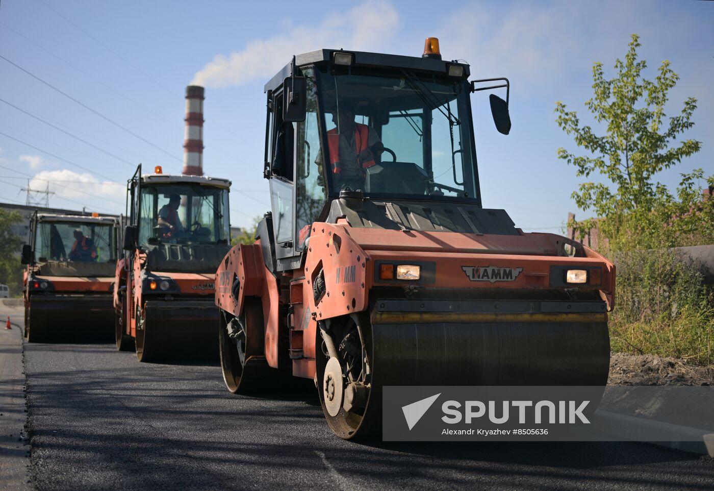 Russia Road Repair