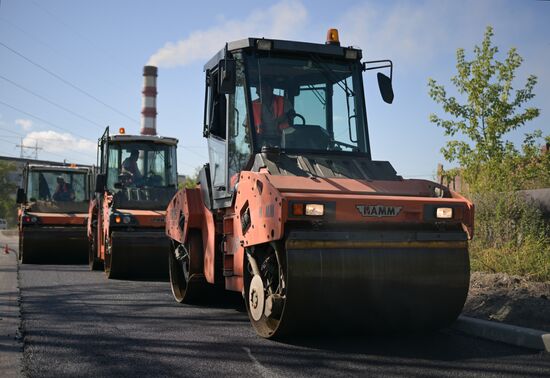 Russia Road Repair