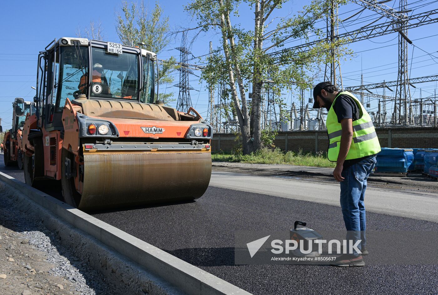 Russia Road Repair