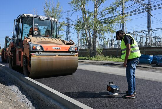 Russia Road Repair