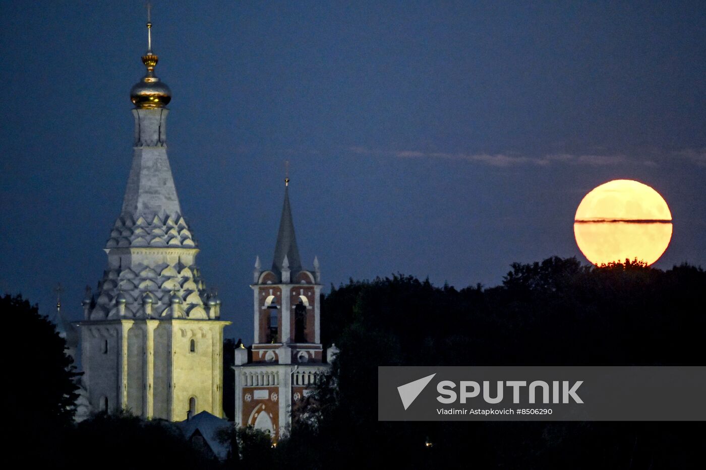 Russia Supermoon