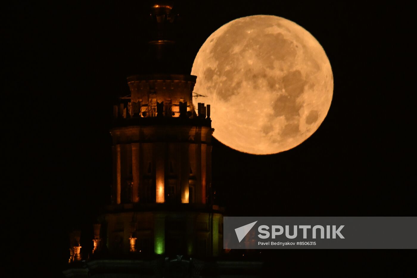 Russia Supermoon