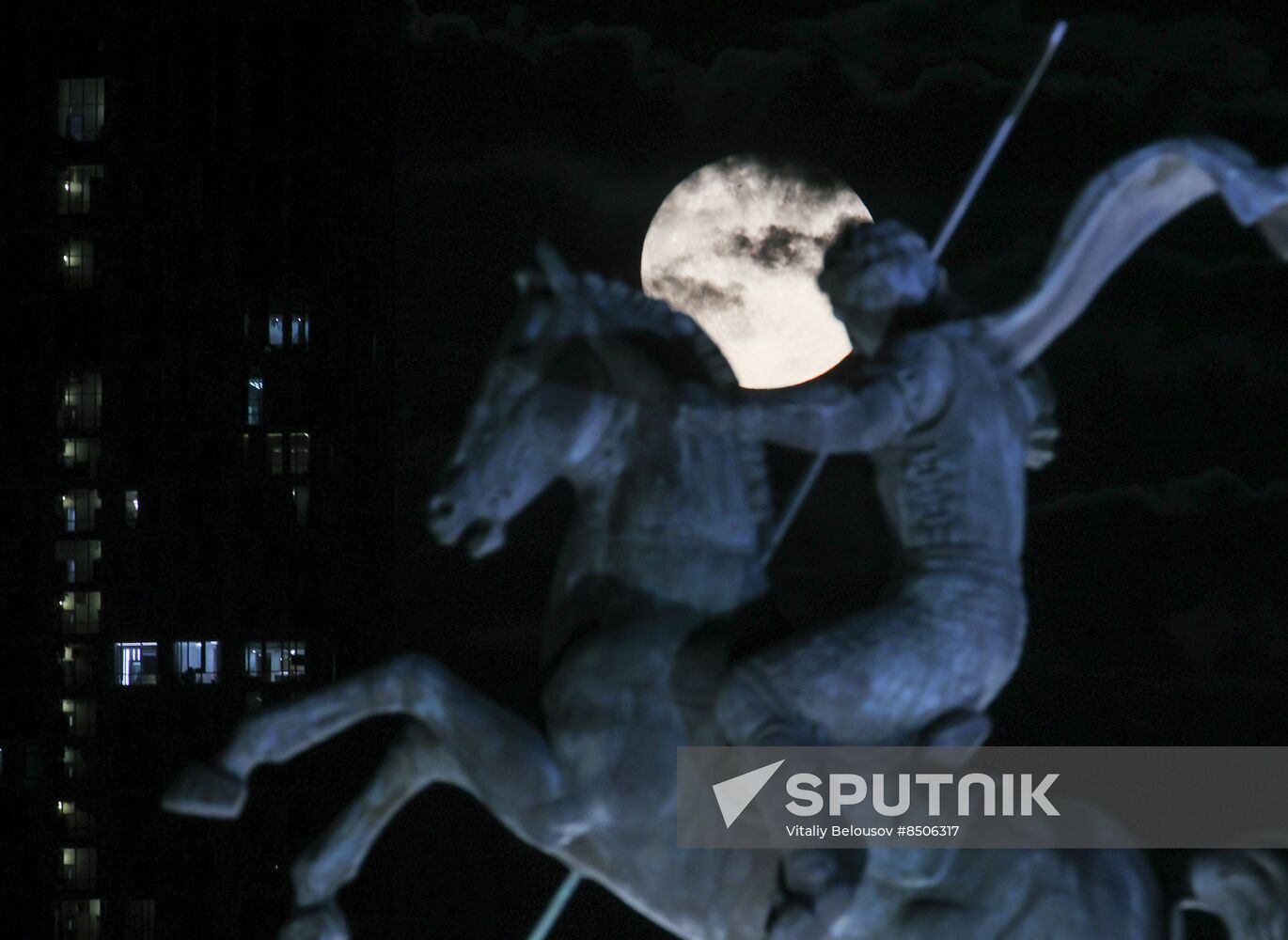 Russia Supermoon