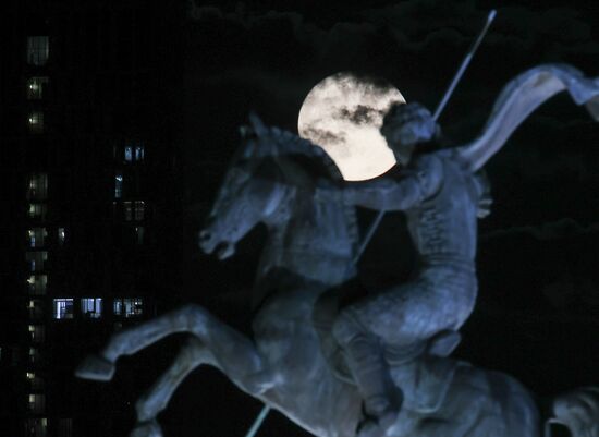 Russia Supermoon