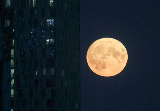 Russia Supermoon