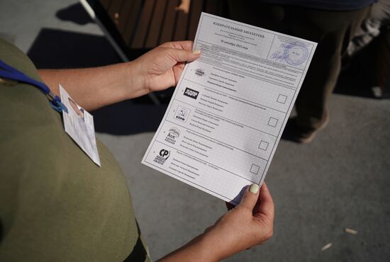 Russia DPR Elections