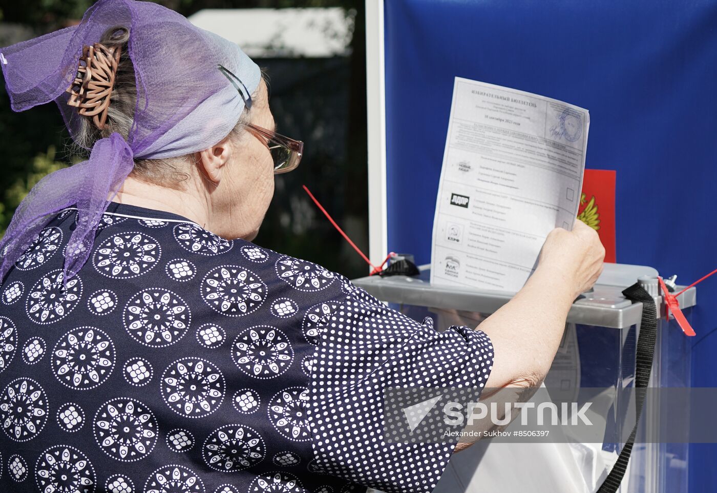 Russia DPR Elections