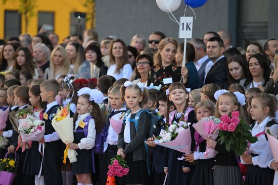 Russia New Academic Year Schools