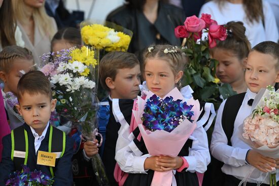 Russia New Academic Year Schools