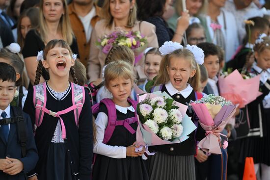 Russia New Academic Year Schools