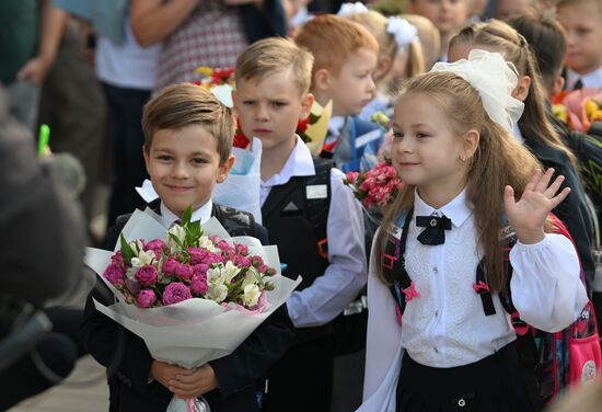 Russia New Academic Year Schools