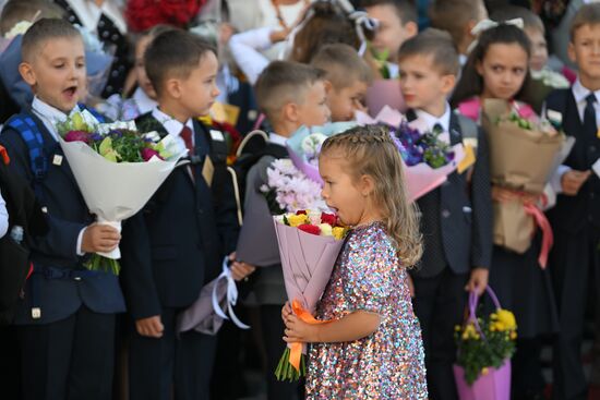 Russia New Academic Year Schools