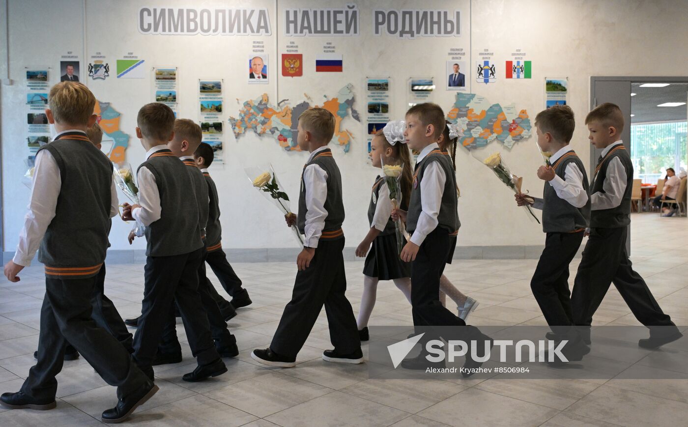 Russia New Academic Year Schools