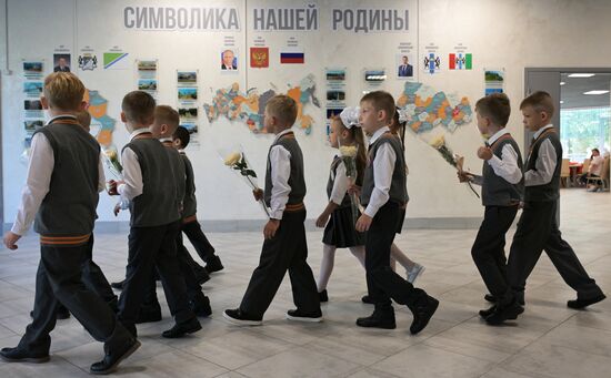 Russia New Academic Year Schools