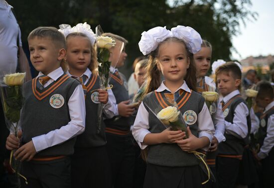 Russia New Academic Year Schools