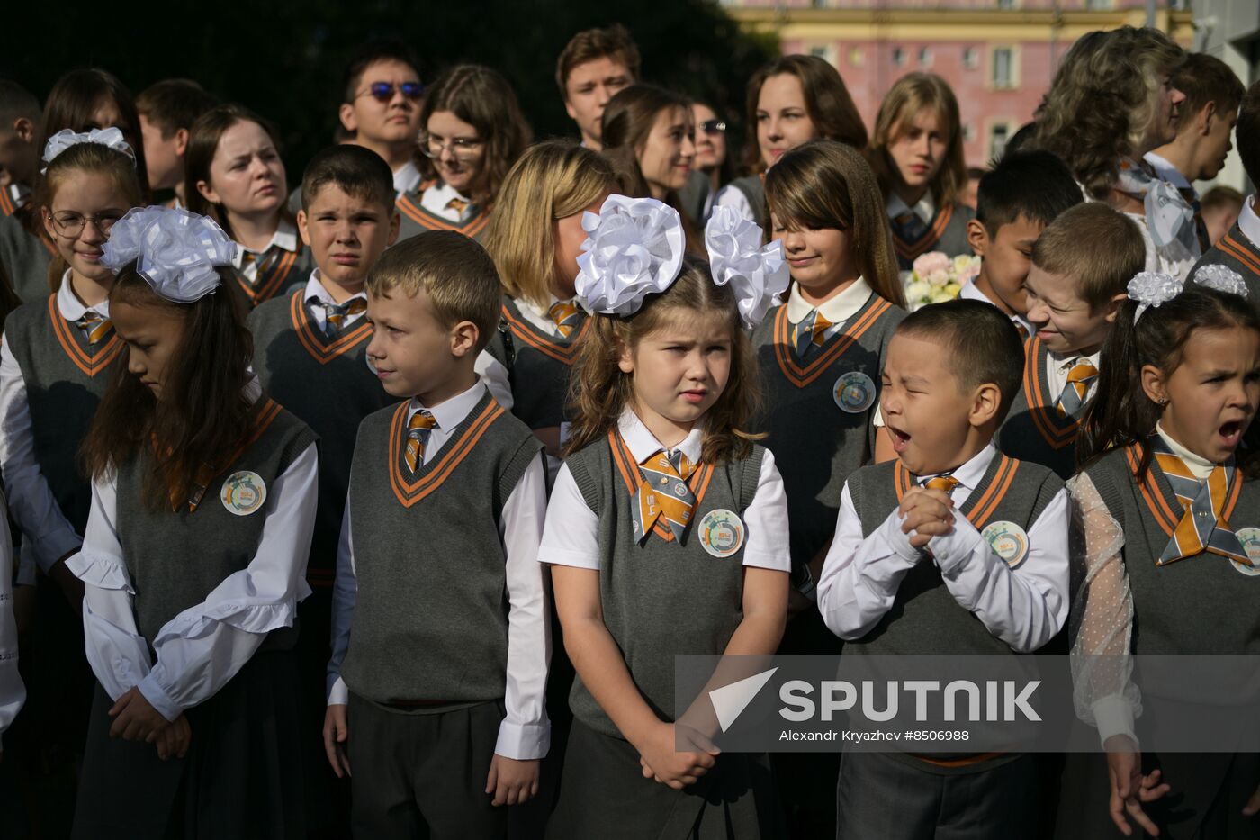 Russia New Academic Year Schools