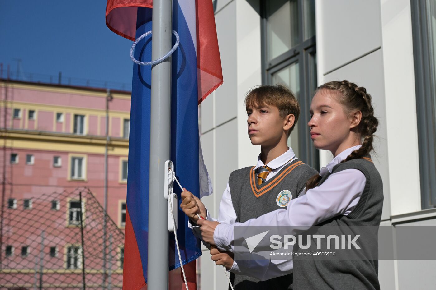 Russia New Academic Year Schools